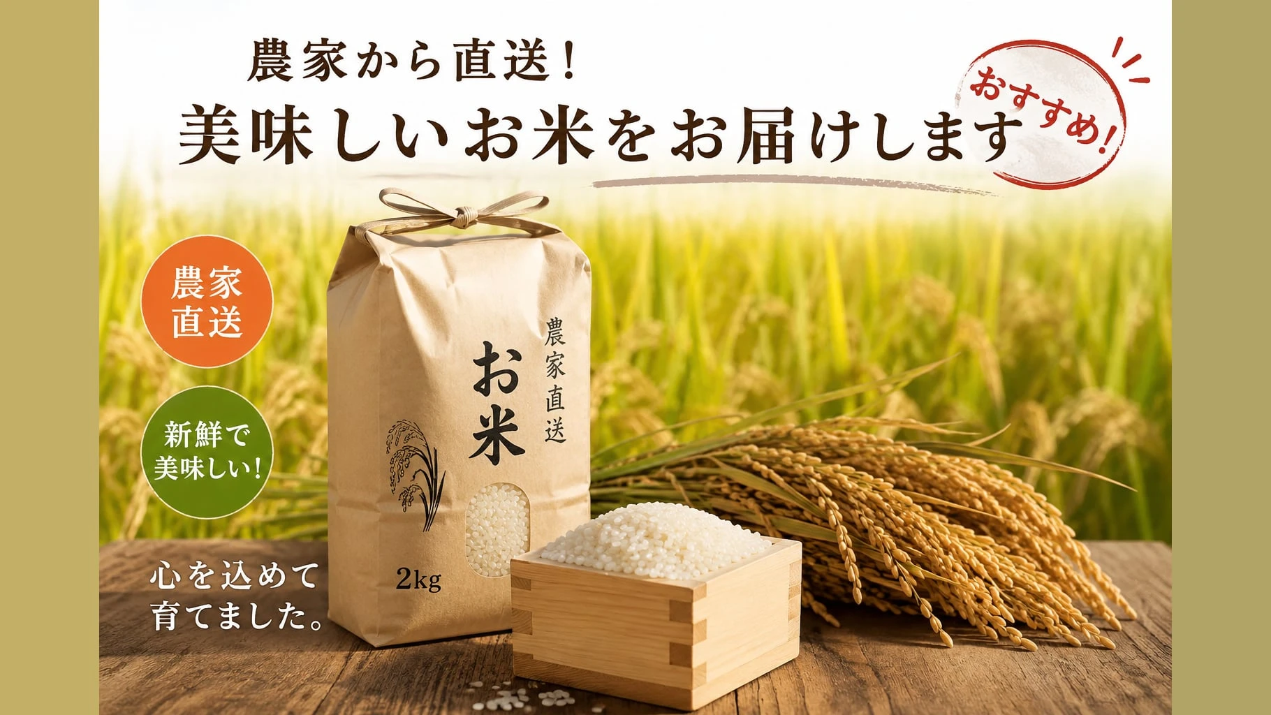 お米で応援のサムネイル